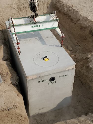 Hunter septic tanks photo